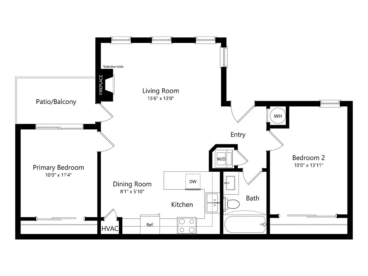 Floor plan Lily