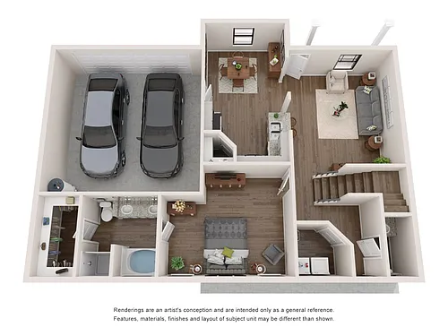 Floor plan The Barnes