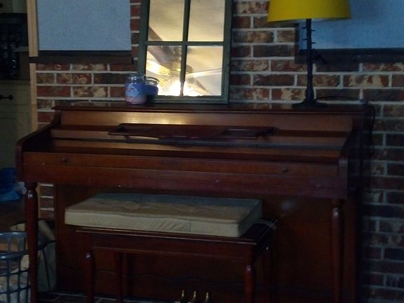 Brick in Family Room