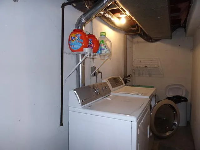 Laundry room in lower level off your tandem 2-car garage
Front Load Washer
