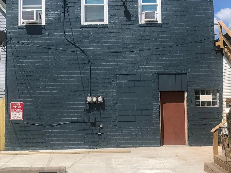 Rear Parking Lot