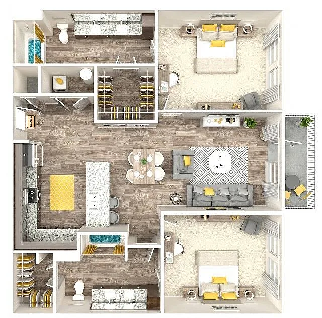 Floor plan Leland