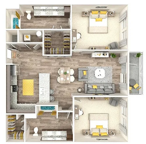 Floor plan Leland