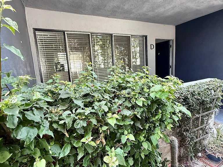 View of the unit from opposite end of the walkway.