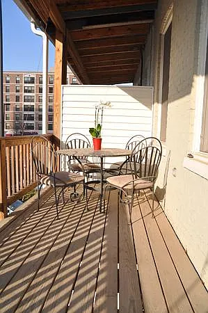 Balcony off the Master bedroom