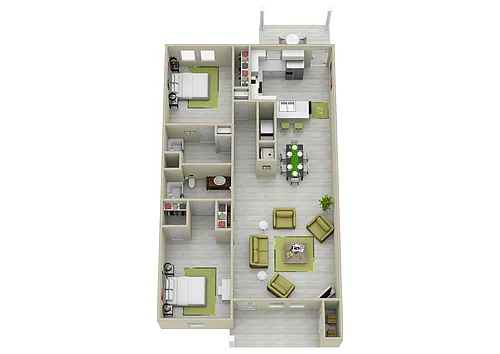 Floor plan 2Be-HC