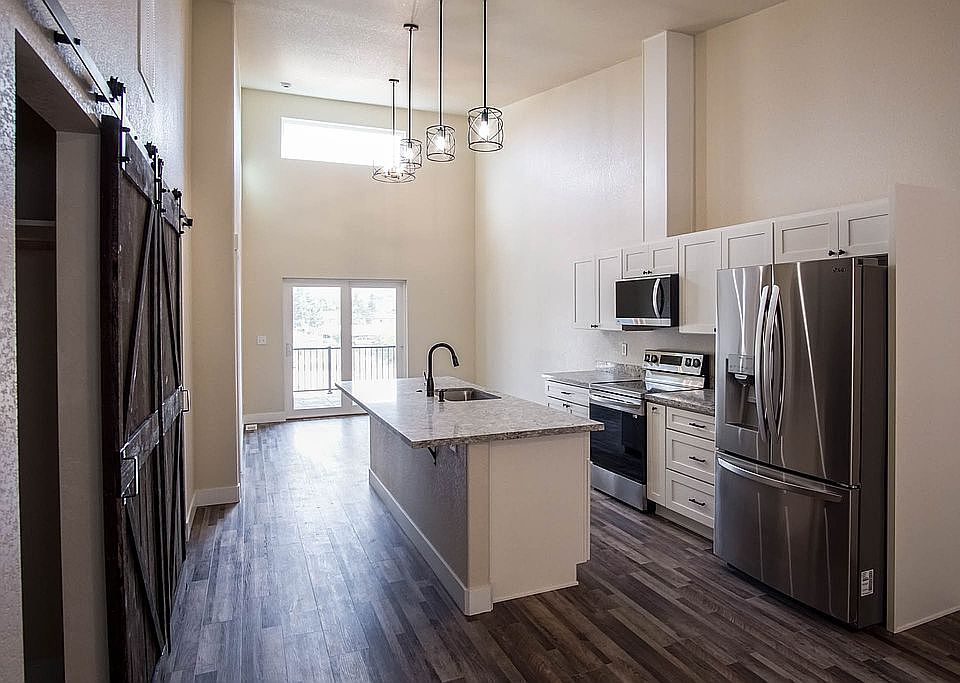 Open concept condo.
