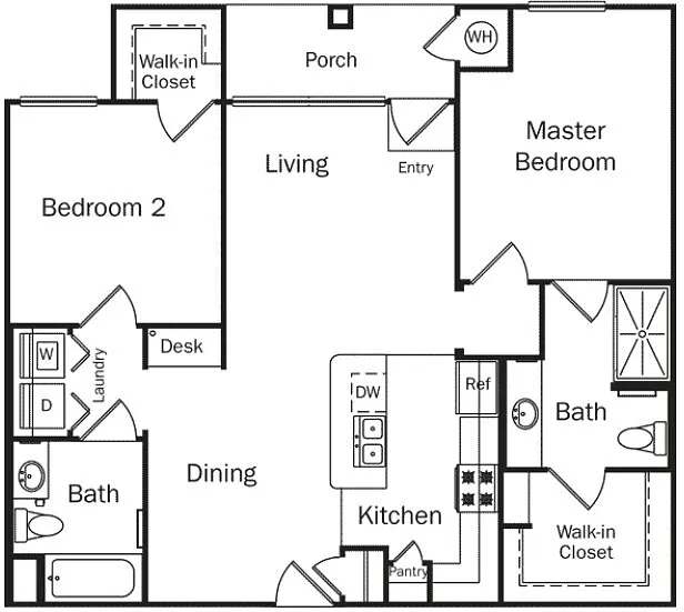 Floor plan Avignon