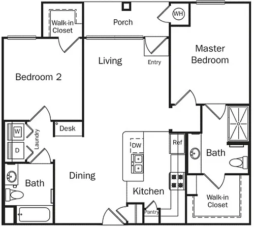 Floor plan Avignon