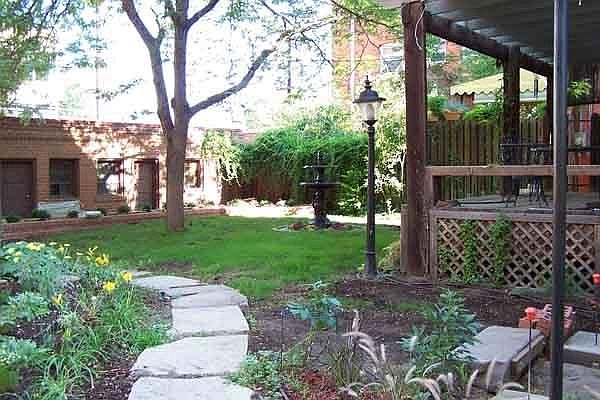 Backyard path