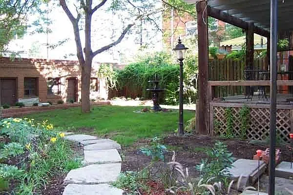 Backyard path