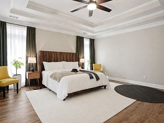 Bright, spacious primary suite designed for comfort and restful extended stays