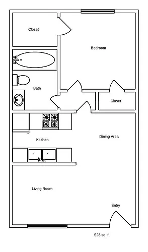 Floor plan Willow