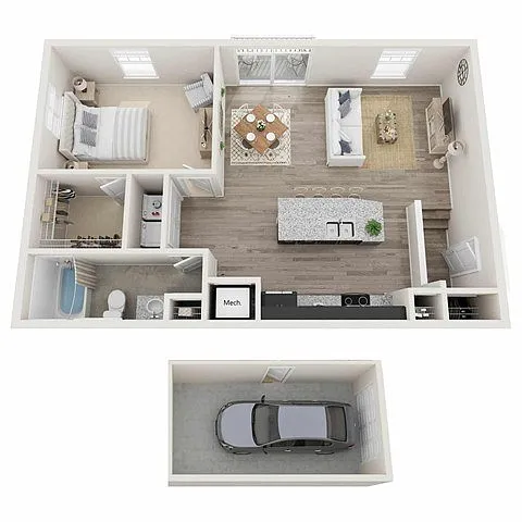 Floor plan Carriage House