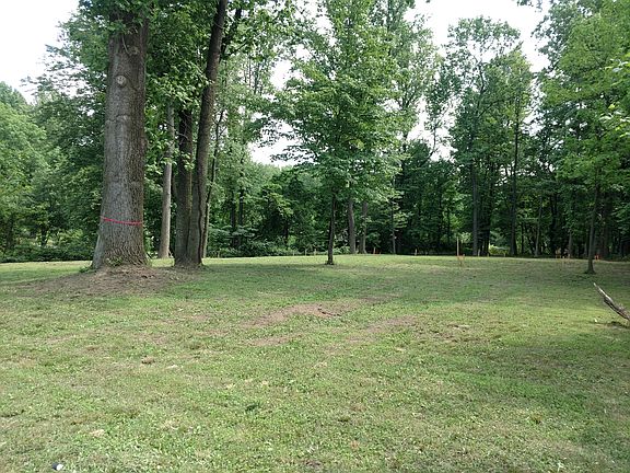 Looking into lot from front 