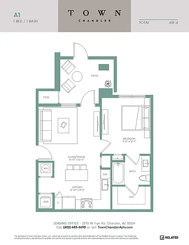 Floor plan A1