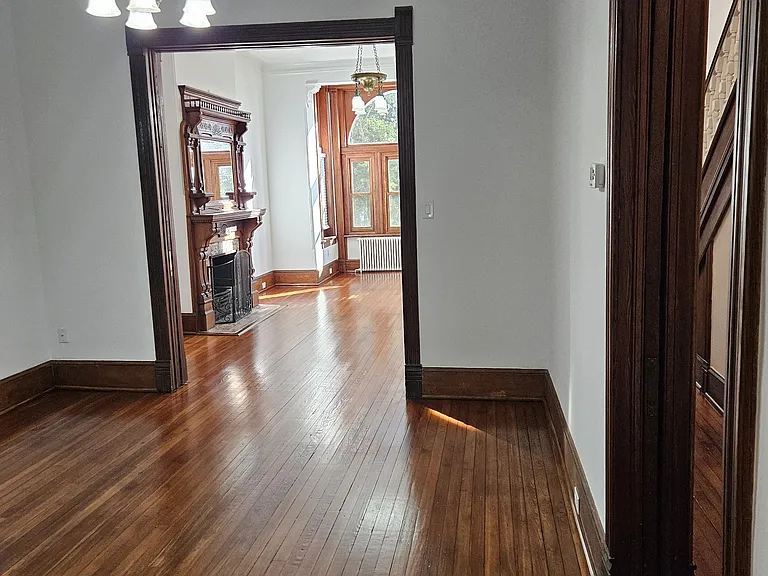 1st floor: from dining room to living room.
