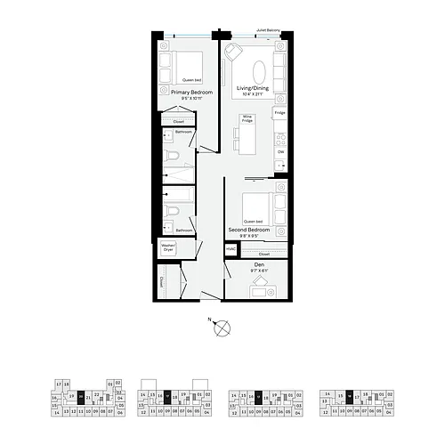 Floor plan Q0620