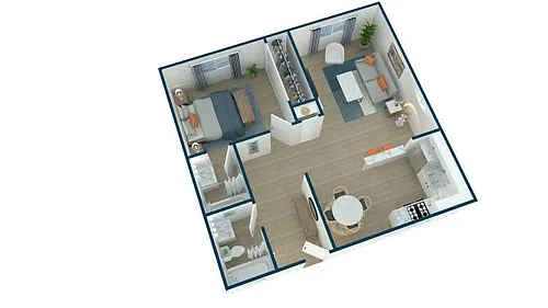 Floor plan Major
