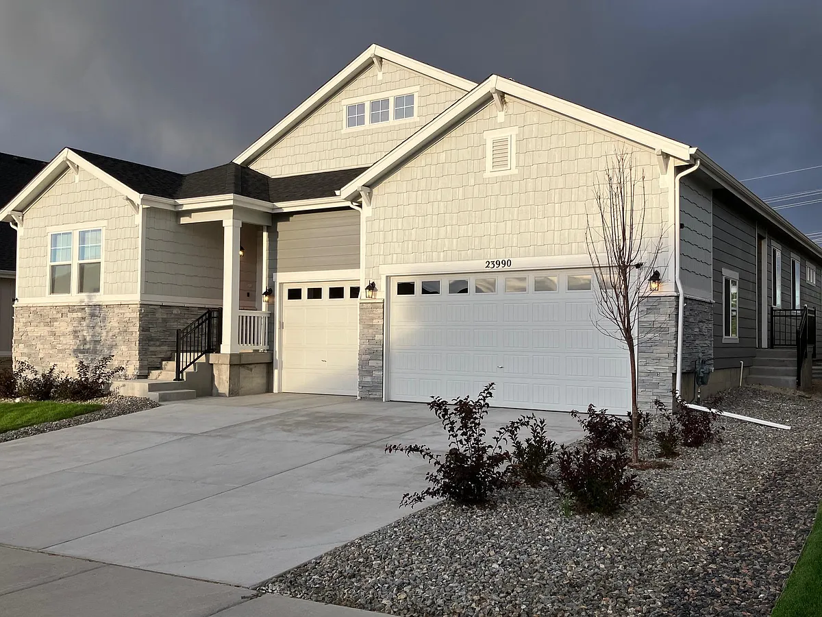 Separate Entrance on the Right Side of the Home. - 23990 E Tansy Dr