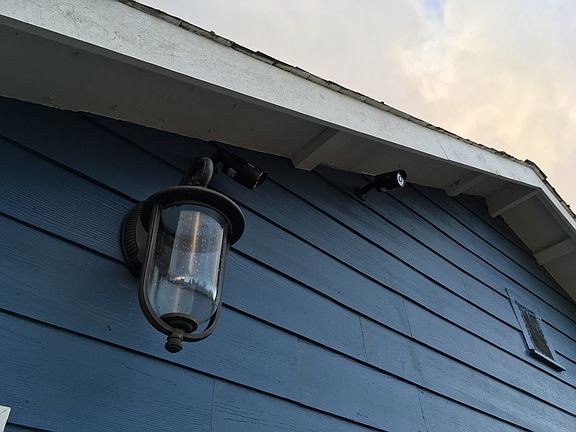 IR CCTV security cameras