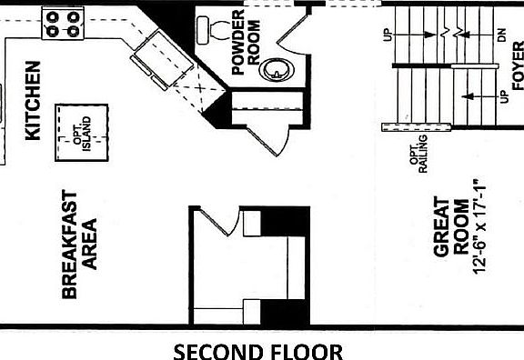 Layout 2nd Floor