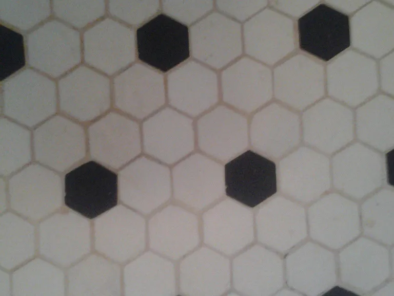 bathroom floor detail