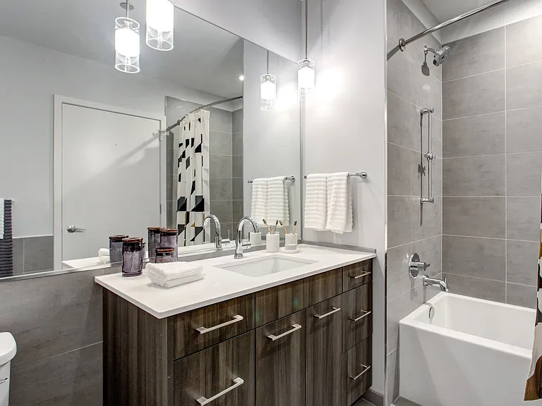 Spa-inspired bathrooms
