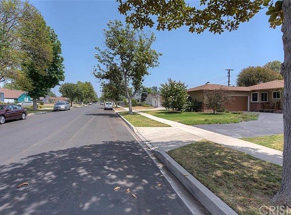It is on a peaceful tree lined street