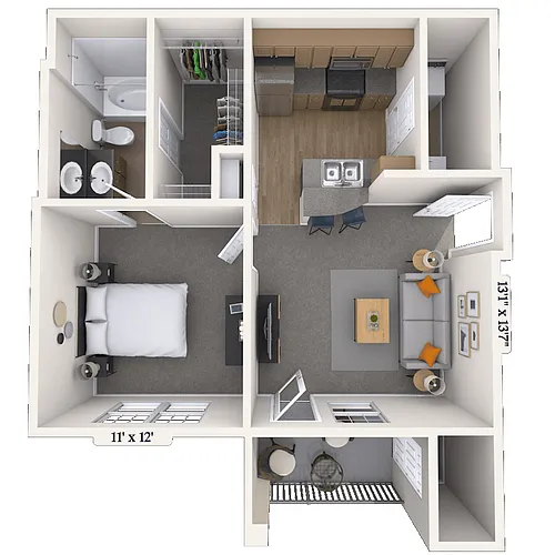 Floor plan The Timberline