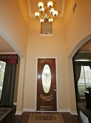 Two-story entry