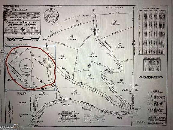 5th image of 0 Highlands Pkwy Lot 45