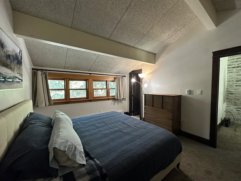 Master bedroom on second floor.