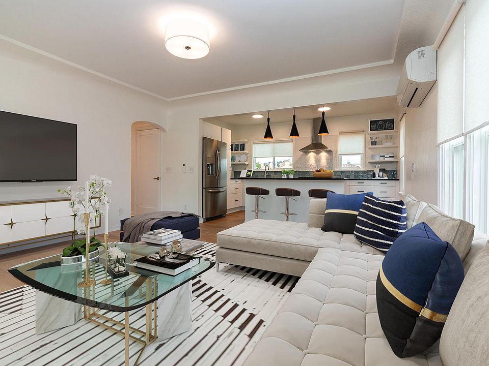 Living Room with staging