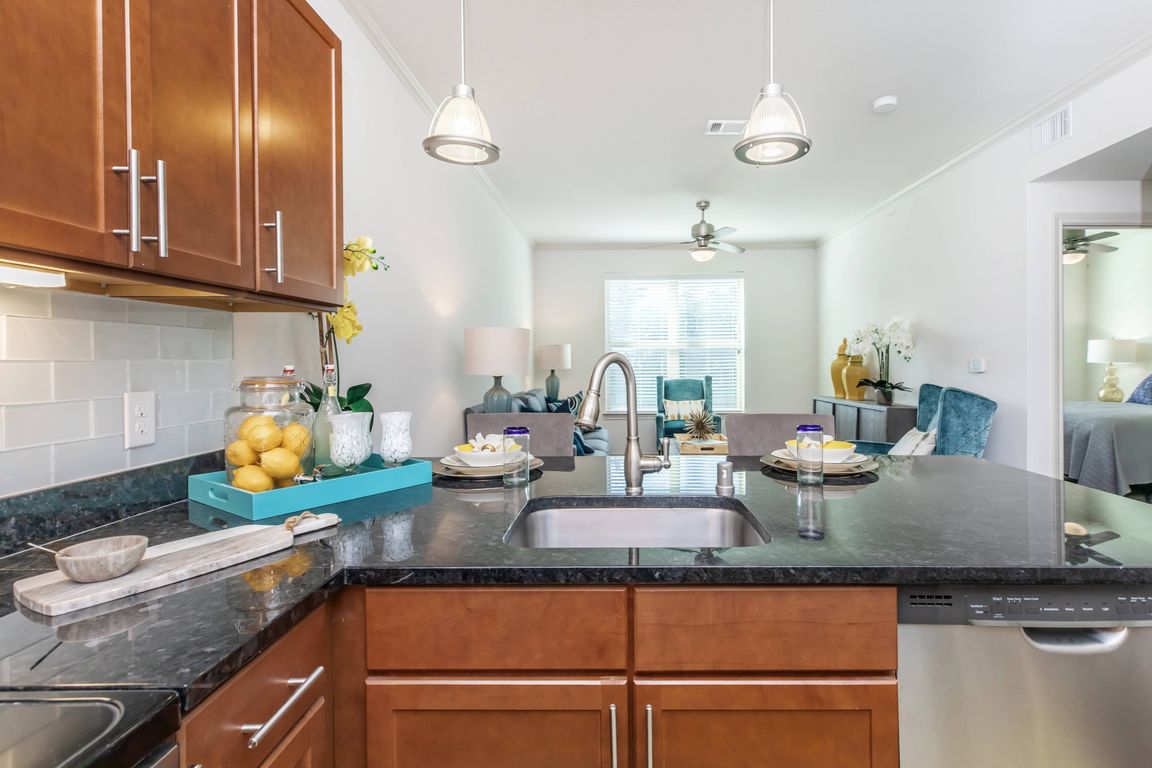 Open-Concept Kitchen and Living Space