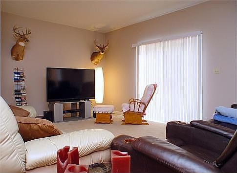 Sliding Door in Living Room