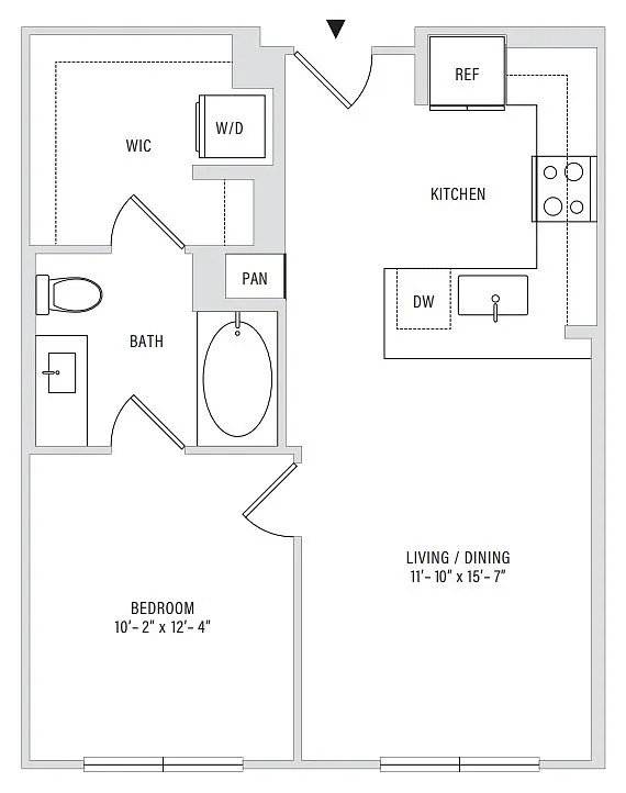 Floor plan A1C