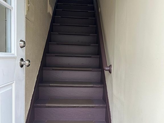 Staircase to apartment