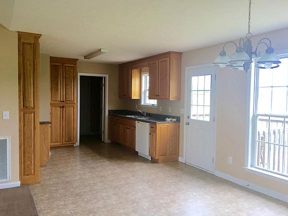 Kitchen  and dining areas