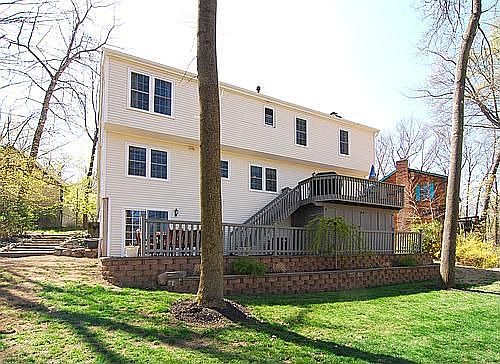 Rear of home/level front and rear yards.