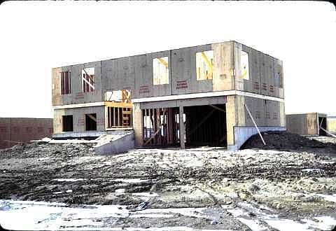 House Under Construction March 1969