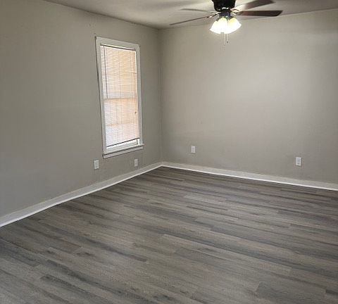 living room from front door view