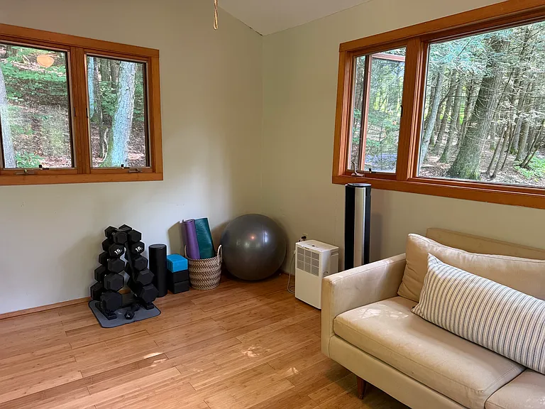 Workout room and guest room
