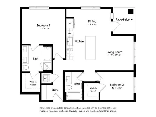 Floor plan B7