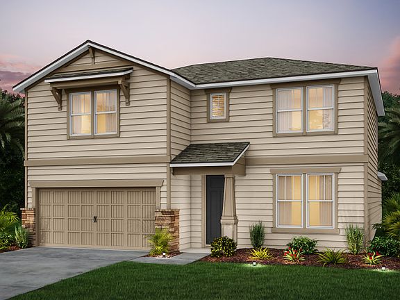 Craftsman Elevation with Stone C1