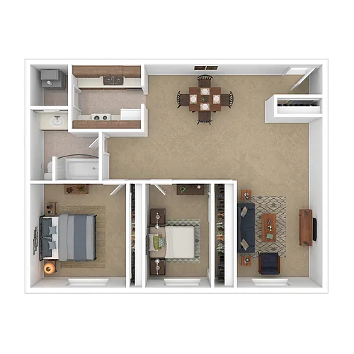 Floor plan B5 Hickory
