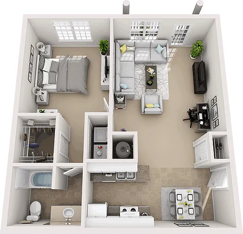 Floor plan G1C