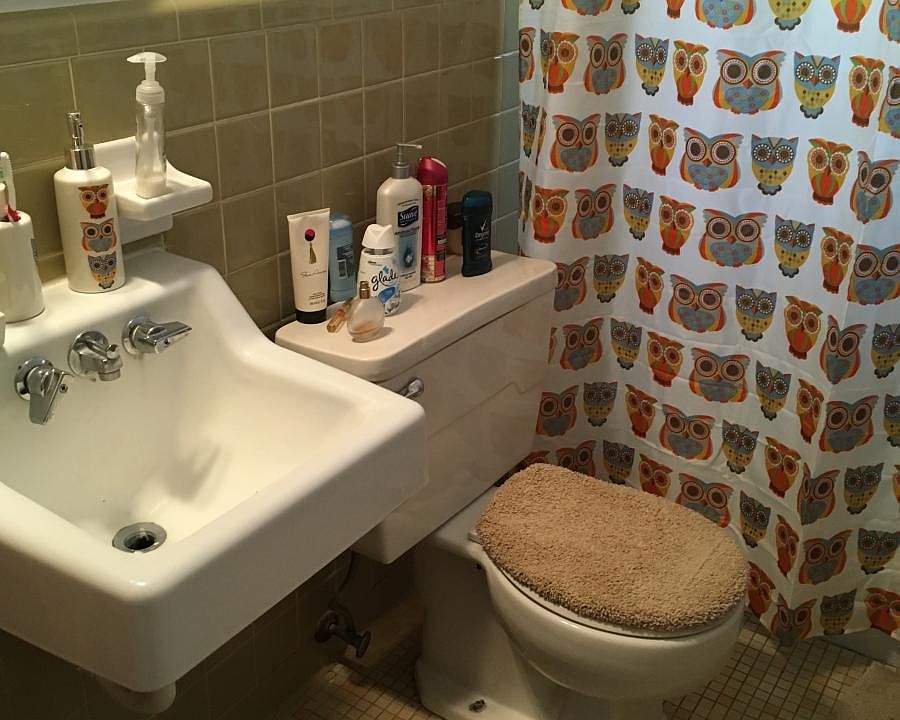 Tiled bathroom
