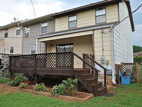 Back Deck with Fenced Yard