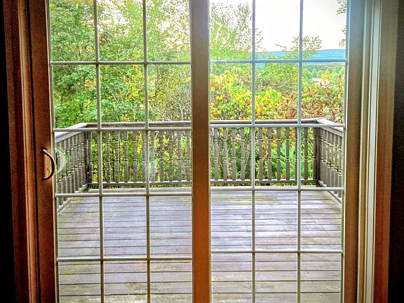 Spacious private deck for morning coffee or weekend lounging.